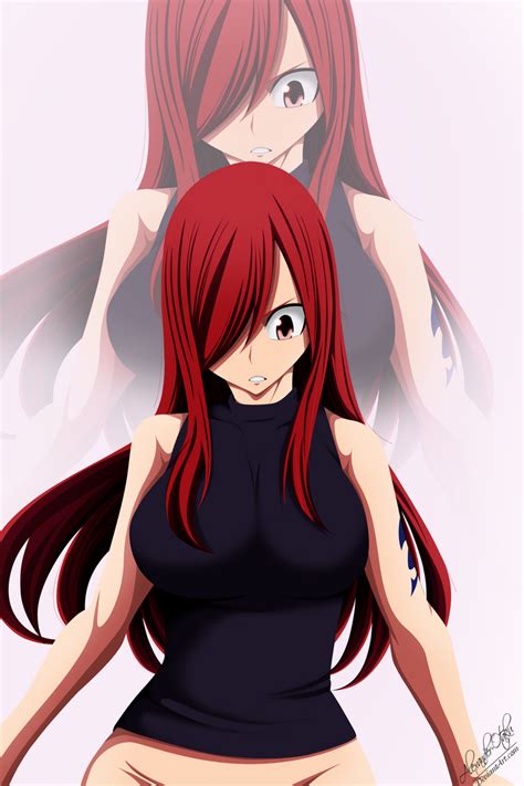 erza xxx|Fairy Tail Erza Porn Videos 